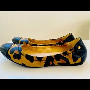 COACH Women's Bonnie Ptle Ballet, Black & Brown